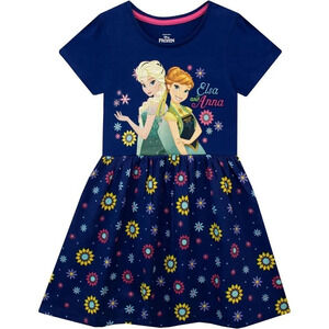 Disney Frozen Dress Girls Anna and Elsa Dress for Girls Frozen Long Sleeve Dress